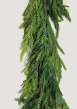 Load image into Gallery viewer, 77" Thick Fresh Touch Norfolk Pine Garland