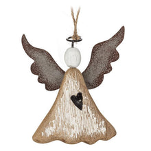Load image into Gallery viewer, Rustic Angel Ornament