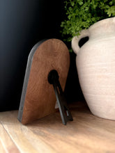 Load image into Gallery viewer, Black Sleigh Arched Top Cottage Art