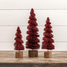 Load image into Gallery viewer, Burgundy Spiral Trees