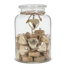 Load image into Gallery viewer, Thick Heart Gold Foil Ornament