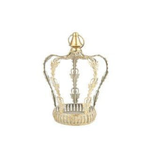 Load image into Gallery viewer, Antique Gold Metal Crown Table Piece
