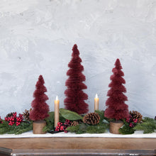 Load image into Gallery viewer, Burgundy Spiral Trees