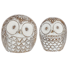 Load image into Gallery viewer, Carved Owl Figurine