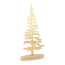 Load image into Gallery viewer, Gold Foil Metal Tree on Base