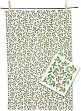 Load image into Gallery viewer, Holly Dish Cloth + Kitchen Towel Set
