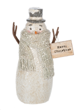 Load image into Gallery viewer, Neutral Snowmen Holding Signs