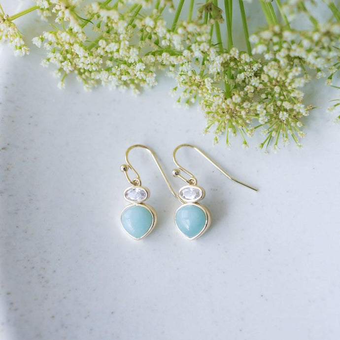 Amazonite Tasia Earrings