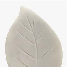 Load image into Gallery viewer, Leaf Marble Spoon Rest