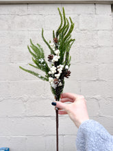 Load image into Gallery viewer, Norfolk Spray with White Berries