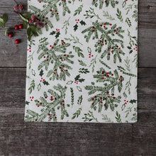 Load image into Gallery viewer, Holly Berries Table Runner