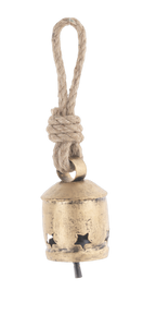 Gold Star Bell Ornament