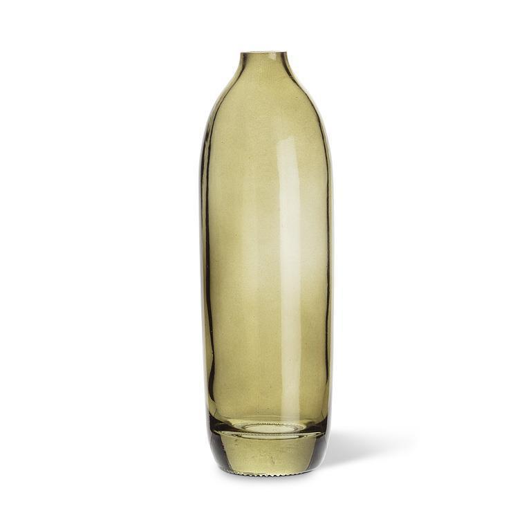 Tall Dark Moss Bud Vase