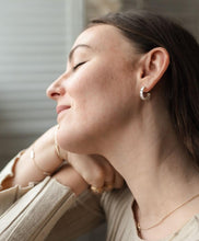 Load image into Gallery viewer, Clear Chara Hoops