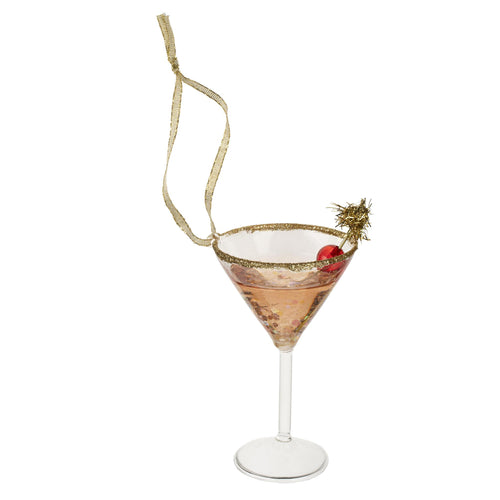 Merry Martini Ornament