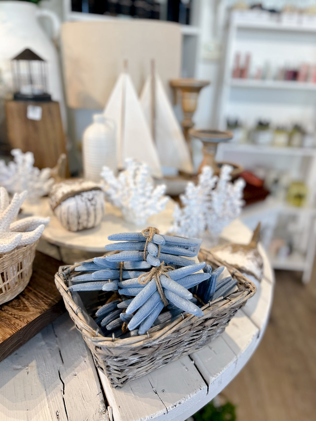 Bright Blue Starfish Set/3
