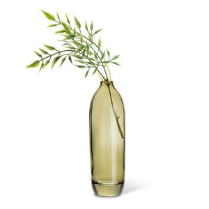 Tall Dark Moss Bud Vase