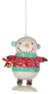 Colourful Snowmen Ornaments