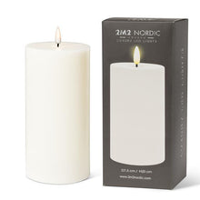 Load image into Gallery viewer, Sand XL Luxlite Pillar Candle