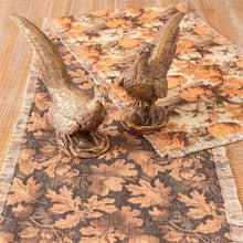 Load image into Gallery viewer, Fall Leaves &amp; Pumpkins Table Runner