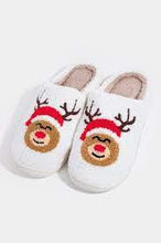 Load image into Gallery viewer, Reindeer Slippers