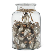 Load image into Gallery viewer, Silver Acorn Ornament