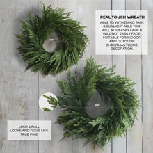 Load image into Gallery viewer, 24&quot; Fresh Touch Norfolk Wreath