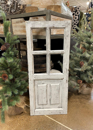 Antique Squared Grey Door *pickup in store only