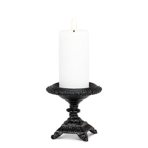 Iron Pedestal Candle Holders