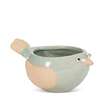 Load image into Gallery viewer, Small Blue Bird Planter