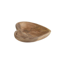 Load image into Gallery viewer, Mango Wood Heart Shaped Dish