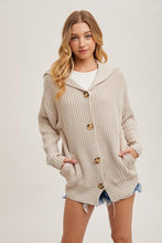 Load image into Gallery viewer, Talulla Terry Knit Cardigan