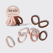 Load image into Gallery viewer, Rosewood Seamless Hair Elastics