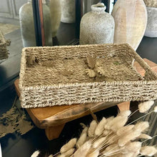 Load image into Gallery viewer, Small Rectangle Seagrass Tray