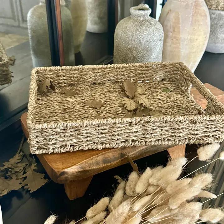 Small Rectangle Seagrass Tray
