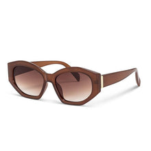 Load image into Gallery viewer, Oval Angle Frame Sunglasses