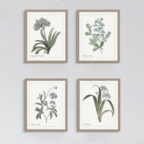 Delicate Blue Flowers Art Work *in store pickup only