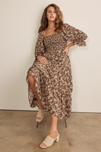 Load image into Gallery viewer, Aurelia Mocha Midi Dress