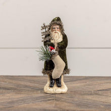 Load image into Gallery viewer, 8&quot; Forest Velvet Belsnickle