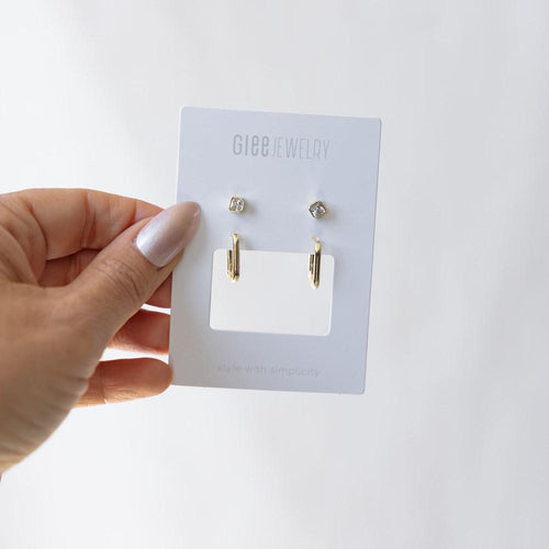 Square Duet Set Earrings