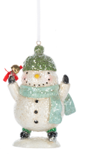 Load image into Gallery viewer, Colourful Snowmen Ornaments