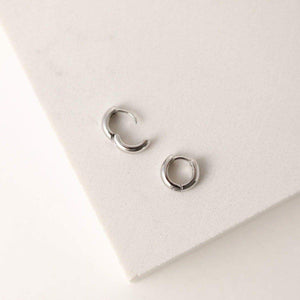 Bea 10mm Huggies Hoop Earrings