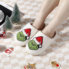 Load image into Gallery viewer, Grinch Slippers