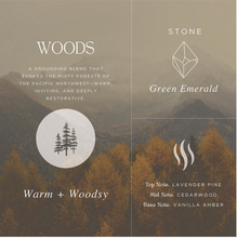 Load image into Gallery viewer, Woods | Vanilla + Cedarwood + Lavender