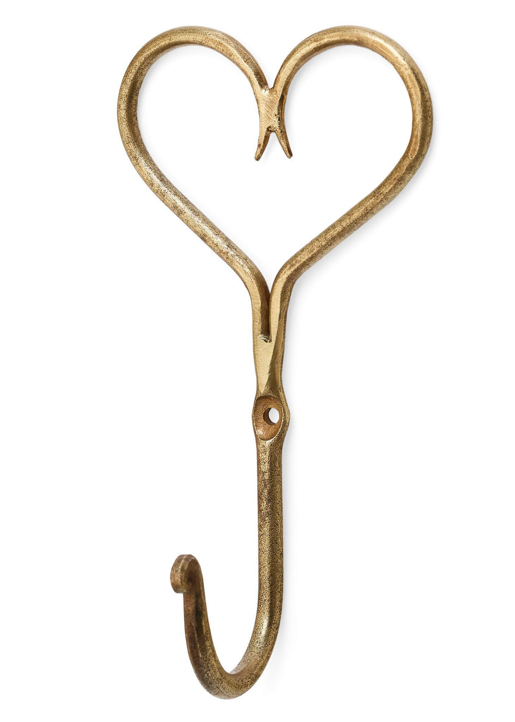 Iron Heart Antique Brass