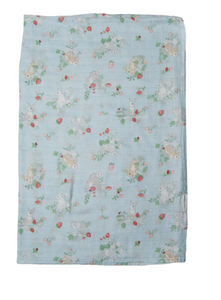 Some Bunny Loves You Muslin Swaddle