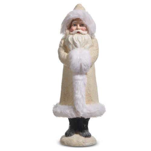 Cream Old World Santa
