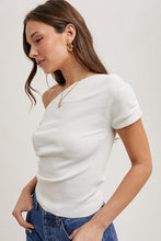 Load image into Gallery viewer, White Veronica Off the Shoulder Top