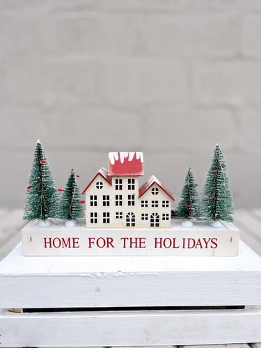 Home for the Holidays Lighted House