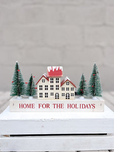 Home for the Holidays Lighted House